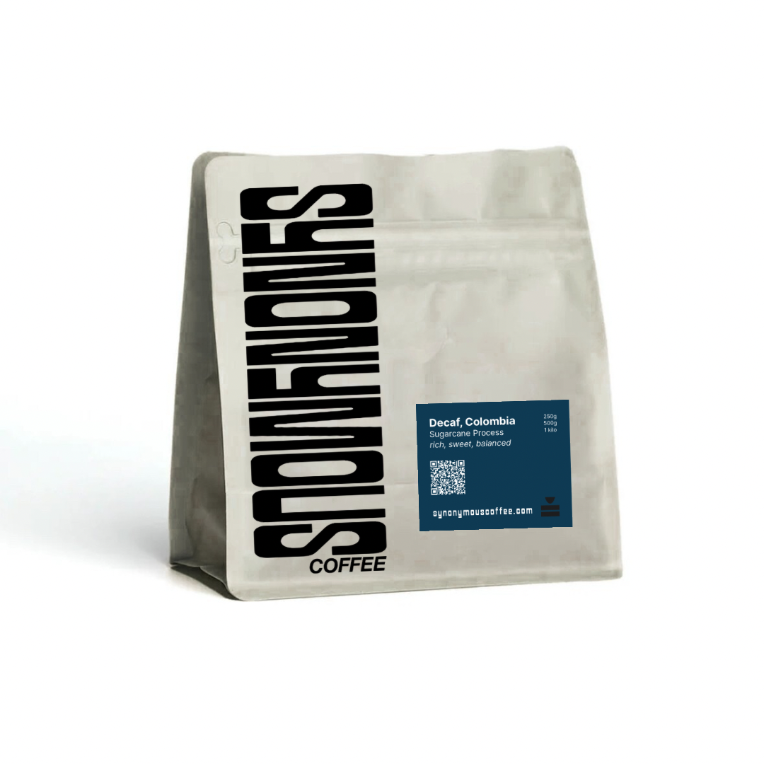 Decaf Colombia El Vergel Single Origin, Sugarcane Natural