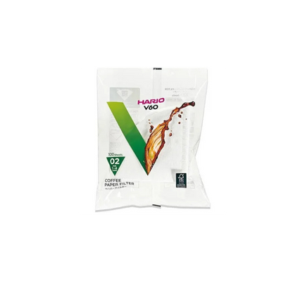 Hario v60 pourover filter papers size 02