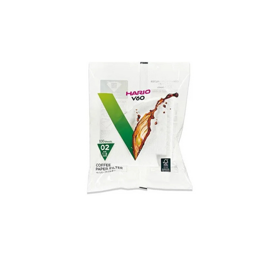 Hario v60 pourover filter papers size 02
