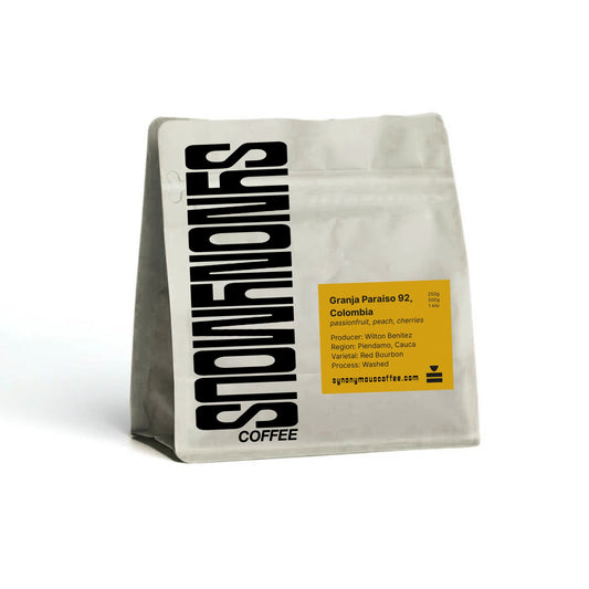 Colombia Granja Paradiso 92, Washed, Red Bourbon