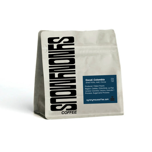 Decaf Colombia Cauca , Sugarcane Washed.