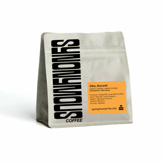 Burundi Giku Hill, Ninga, Washed Single Origin